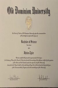 Buy college degree from The Old Dominion University