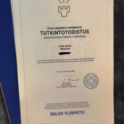 Buy college degree from The Oulun yliopisto