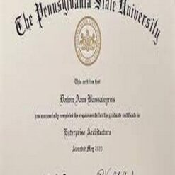 Buy college degree from The  Penn State University