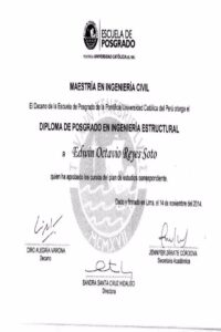 Buy college degree from the Pontificia Universidad Católica del Perú