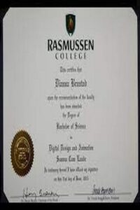 Buy college degree from The Rasmussen College
