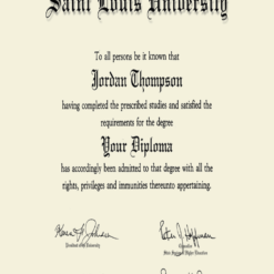 Buy college degree from The Saint Louis University