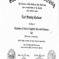 Buy college degree from The San Diego State University