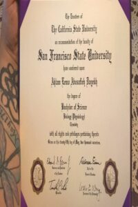 Buy college degree from The  San Francisco State University