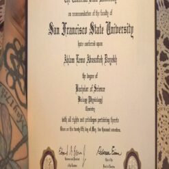 Buy college degree from The  San Francisco State University