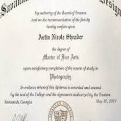 Buy college degree from The Savannah College of Art and Design