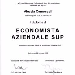 Buy college degree from the  Scuola universitaria professionale della Svizzera italiana