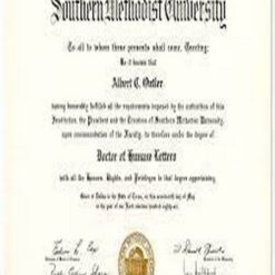 Buy college degree from The Southern Methodist University