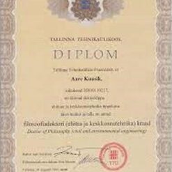 Buy college degree from The Tallinna Tehnikaülikool