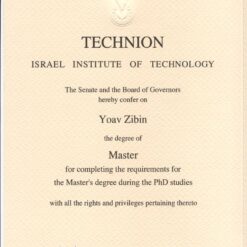 Buy college degree from the Technion - Israel Institute of Technology