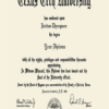 Buy college degree from The Texas Tech University