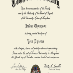 Buy college degree from The Towson University