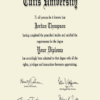 Buy college degree from The Tufts University