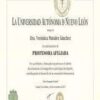 Buy college degree from The Universidad Autónoma de Nuevo León