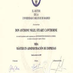 Buy college degree from the Universidad Carlos III de Madrid