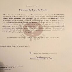 Buy college degree from the Universidade de Évora