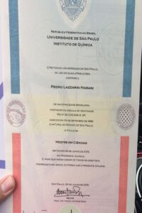 Buy college degree from the Universidade de São Paulo