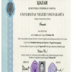 Buy college degree from the Universitas Negeri Yogyakarta