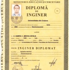 Buy college degree from the Universitatea din Craiova