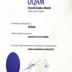 Buy college degree from The Université du Québec à Montréal