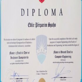 Buy college degree from the Universiteti Epoka Albania
