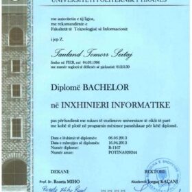 Buy college degree from the Universiteti i Tiranës