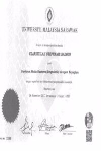 Buy college degree from The Universiti Malaysia Sarawak