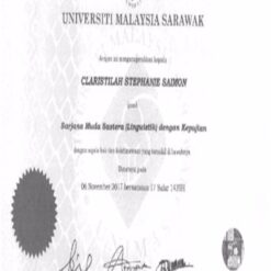 Buy college degree from The Universiti Malaysia Sarawak