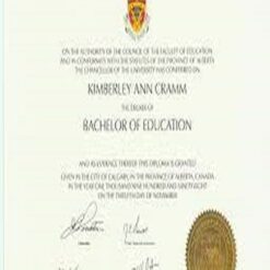 Buy college degree from The University of Calgary
