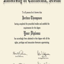 Buy college degree from The University of California, Irvine