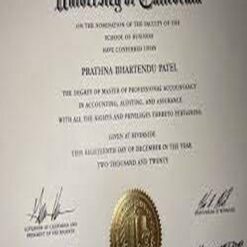 Buy college degree from The University of California, Riverside