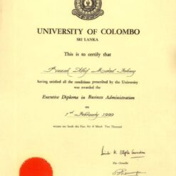 Buy college degree from the University of Colombo