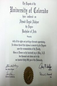 Buy college degree from The University of Colorado Denver