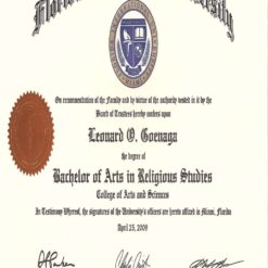 Buy college degree from The University of Florida