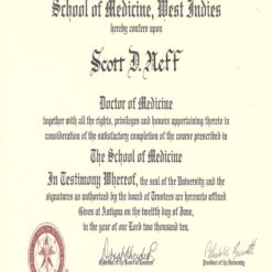 Buy college degree from the University of Health Sciences Antigua