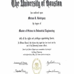 Buy college degree from The University of Houston