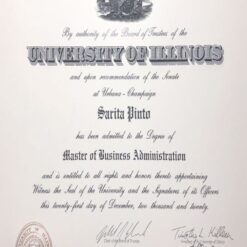 Buy college degree from The University of Illinois at Urbana-Champaign