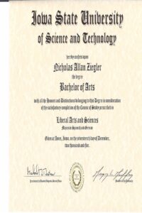 Buy college degree from The University of Iowa