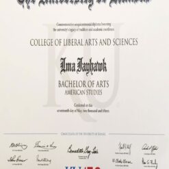 Buy college degree from The University of Kansas