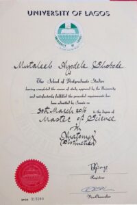 Buy college degree from The University of Lagos