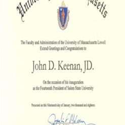 Buy college degree from The University of Massachusetts Lowell