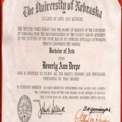 Buy college degree from The University of Nebraska-Lincoln