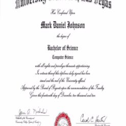 Buy college degree from The University of Nevada, Las Vegas