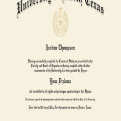 Buy college degree from The University of North Texas