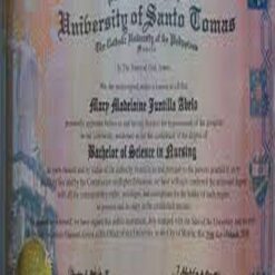 Buy college degree from the University of Santo Tomas