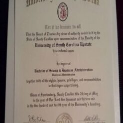 Buy college degree from The University of South Carolina