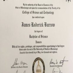 Buy college degree from The University of Southern Mississippi