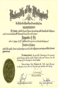 Buy college degree from the University of the Philippines System