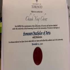 Buy college degree from The University of Toronto