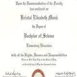 Buy college degree from The University of Utah